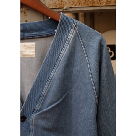 HARVESTY ハーベスティ""KNITTING DENIM CARDIGAN"