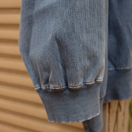 HARVESTY ハーベスティ""KNITTING DENIM SWEAT"