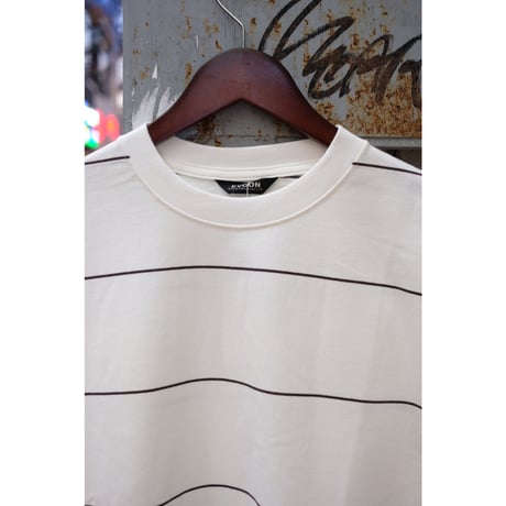EVCON エビコン""BORDER WIDE L/S TEE"