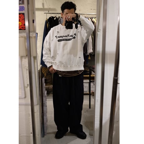 YENOPE イエノープ "DAMAGE SWEAT"