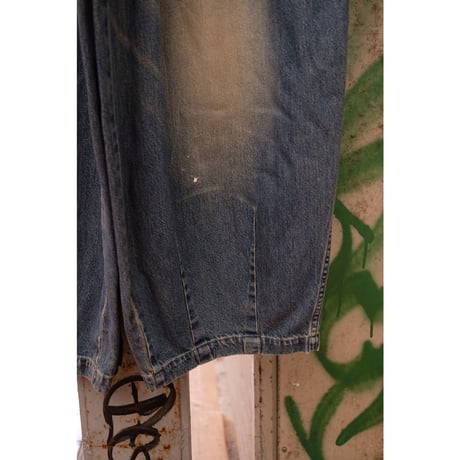 HARVESTY ハーベスティー""Remake-Denim Circus Pants"