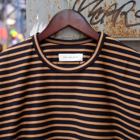 PERS PROJECTS パースプロジェクト "ALEX L/S TEE “border”