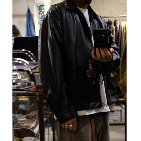 PERS PROJECTS パースプロジェクト""JENS SHORT BLOUSON "vegan leather"