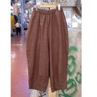 HARVESTY ハーベスティー"LINEN CANVAS EASY CIRCUS PANTS"