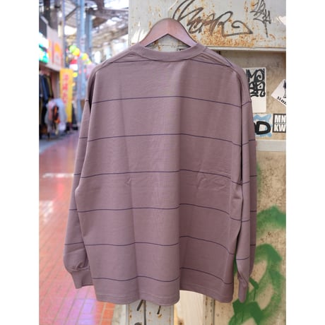 EVCON エビコン""BORDER WIDE L/S TEE"