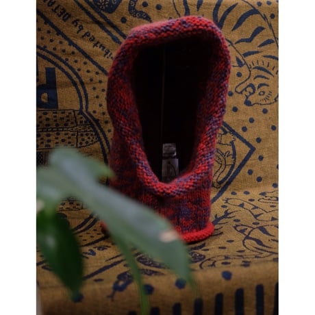 SUBLIME  サブライム"HAND KNIT MIX BALACLAVA"