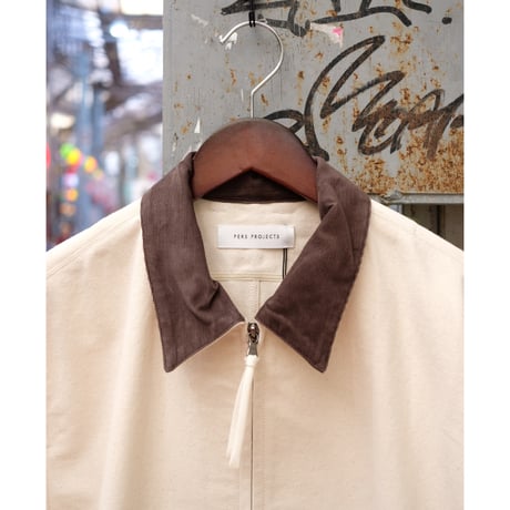 PERS PROJECTS パースプロジェクト"JENS SHORT BLOUSON "moleskin"