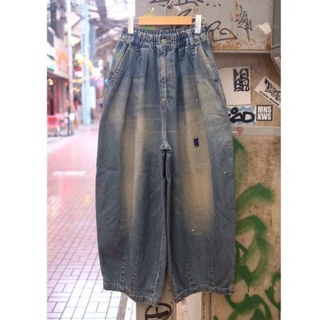 HARVESTY ハーベスティー""Remake-Denim Circus Pants"