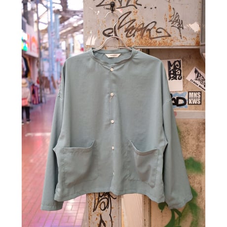 HARVESTY ハーベスティ"EASY-CARE VOILE BIG ATELIER SHIRTS"