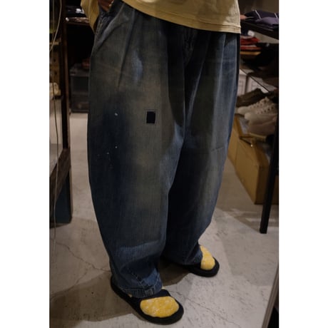 HARVESTY ハーベスティー""Remake-Denim Circus Pants"