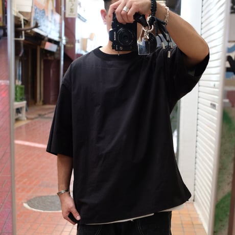 LAMOND ラモンド "Organic Cotton Linen Tee"