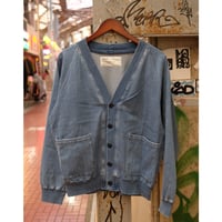 HARVESTY ハーベスティ""KNITTING DENIM CARDIGAN"