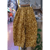 HARVESTY ハーベスティー"DESERT CAMO PRINT CIRCUS PANTS"