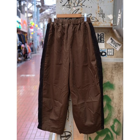 HARVESTY ハーベスティー"LACE SIDE EASY CIRCUS PANTS"