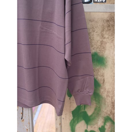 EVCON エビコン""BORDER WIDE L/S TEE"