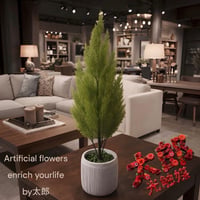 光触媒　人工観葉植物　ウォールグリーン　フェイクグリーン　ゴールドクレスト7