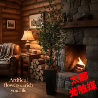光触媒　人工観葉植物　ウォールグリーン　フェイクグリーン　ベンジャミンバロックK