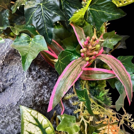 光触媒　人工観葉植物　ウォールグリーン　フェイクグリーン　壁掛けストーン5890