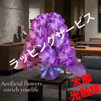 光触媒　人工観葉植物　ウォールグリーン　フェイクグリーン　胡蝶蘭6033abc