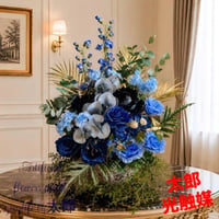 光触媒　人工観葉植物　ウォールグリーン　フェイクグリーン　インディゴ胡蝶蘭686
