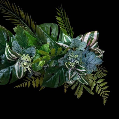 光触媒　人工観葉植物　ウォールグリーン　フェイクグリーン　壁掛け4835