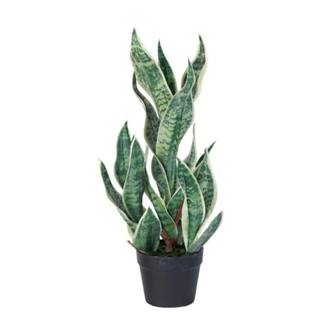 光触媒　人工観葉植物　ウォールグリーン　フェイクグリーン　サンスベリア6630