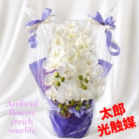 光触媒　人工観葉植物　ウォールグリーン　フェイクグリーン　お供え花　胡蝶蘭6133cc