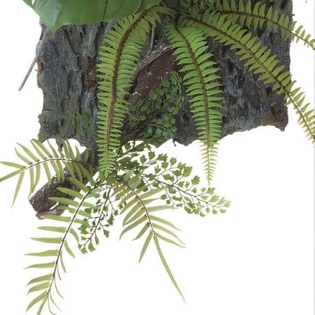 光触媒　人工観葉植物　ウォールグリーン　フェイクグリーン　モンステラデコ