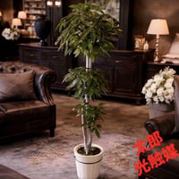 光触媒　人工観葉植物　ウォールグリーン　フェイクグリーン　パキラ特大185@