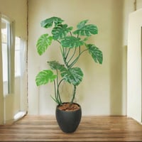 太郎　光触媒　人工観葉植物　ウォールグリーン　フェイクグリーン　モンステラ3531