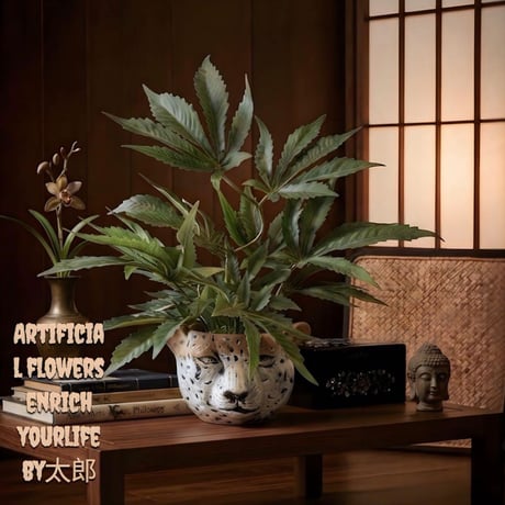 光触媒　人工観葉植物　ウォールグリーン　フェイクグリーン　動物シリーズ4036