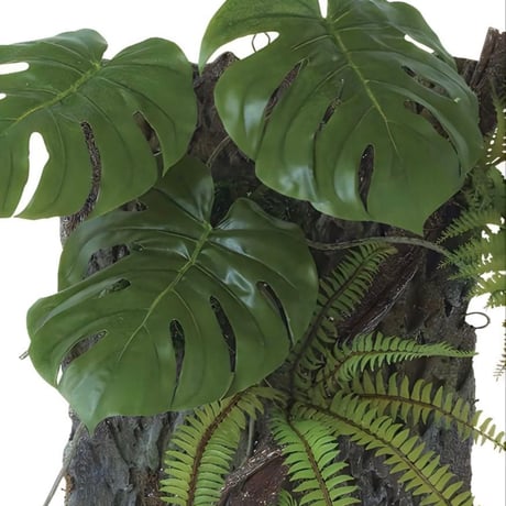 光触媒　人工観葉植物　ウォールグリーン　フェイクグリーン　モンステラデコ