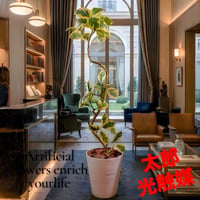 光触媒　人工観葉植物　ウォールグリーン　フェイクグリーン　ツイストアルテシマ@@