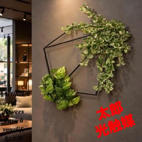 光触媒　人工観葉植物　ウォールグリーン　フェイクグリーン　壁面緑化プミラ&ポトス