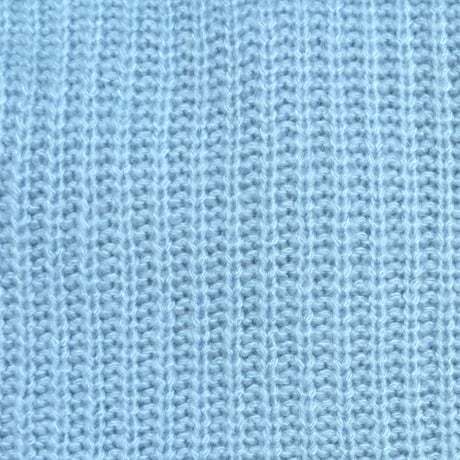 Mohair Touch Relaxed Knit Cardigan  Light Blue