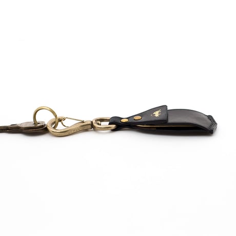 Jacou JK301  HORWEEN shell CORDOVAN ( shoehorn key holder )