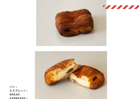 異人館 デニッシュとクリームパンのセット