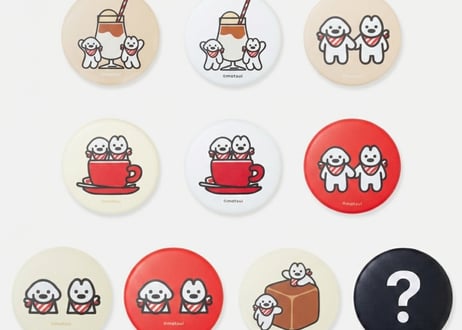 【期間限定】matsuiDOGS × パンとエスプレッソと コラボ缶バッジ＜ランダム＞【送料込み】