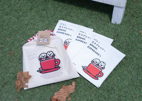 【期間限定】matsuiDOGS × パンとエスプレッソと コラボ巾着ドリップコーヒーセット