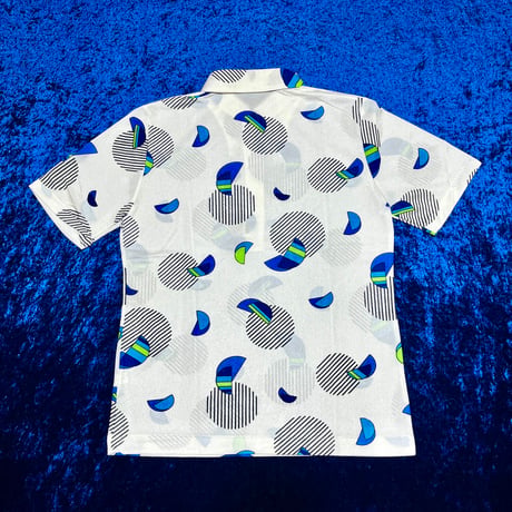 70’s Dead Stock レトロ ポリエステル プルオーバー シャツ
