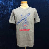 90’s Jerzees 霜降り プリントTシャツ