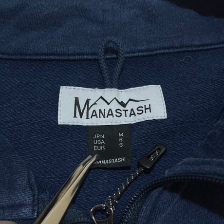 MANASTASH フルジップ スウェット