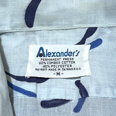 70’s Alexander’s シャツ