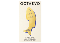 BOOKMARK SARDINE Brass