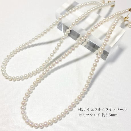 Circle Pearl/14kgfネックレス