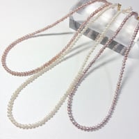 Mini Pearl/14kgfネックレス