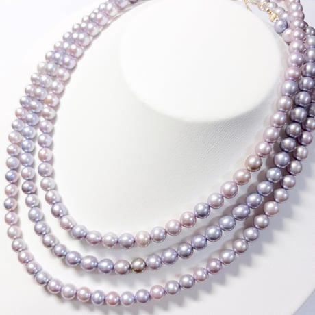Ortensia Pearl/14kgfネックレス