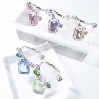 Square Candy/フォークリング 11号〜13号(✣シルバーカラー金具)