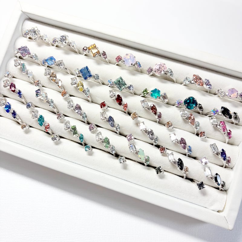 coffret/フォークリング 11号〜12号(✣シルバーカラー金具) | nenenjewelry