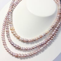 Button Pearl/14kgfネックレス